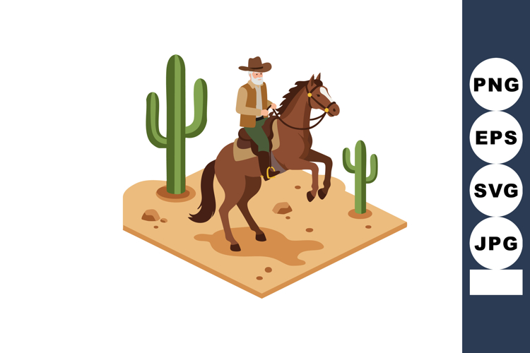 Cowboy Clipart Image 4