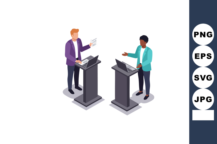 Speaker Clipart Image 17