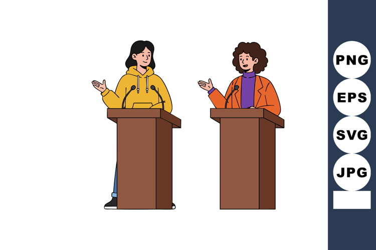 Speaker Clipart Image 15