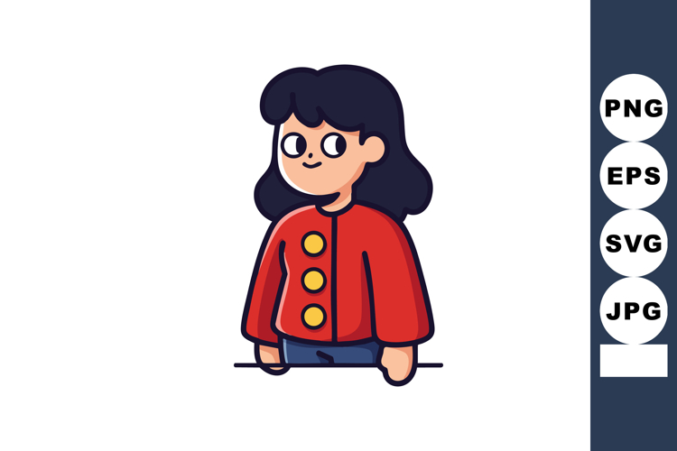 Girl Clipart Image 2