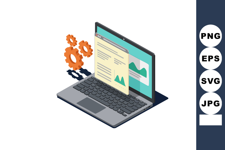 Laptop Clipart Image 21
