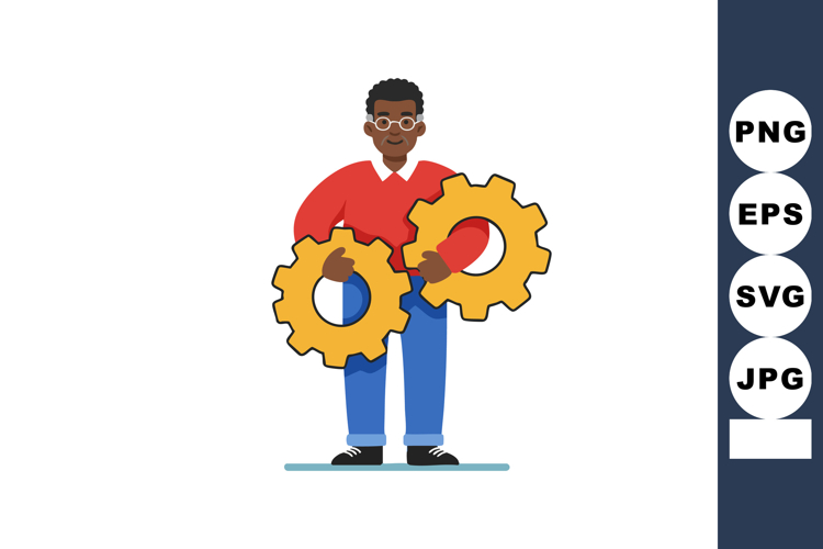 Gears Clipart Image 7