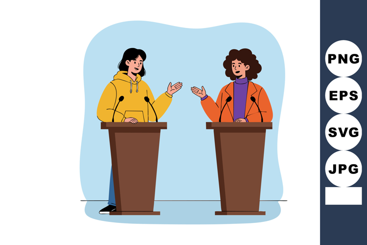 Argument Clipart Image 10