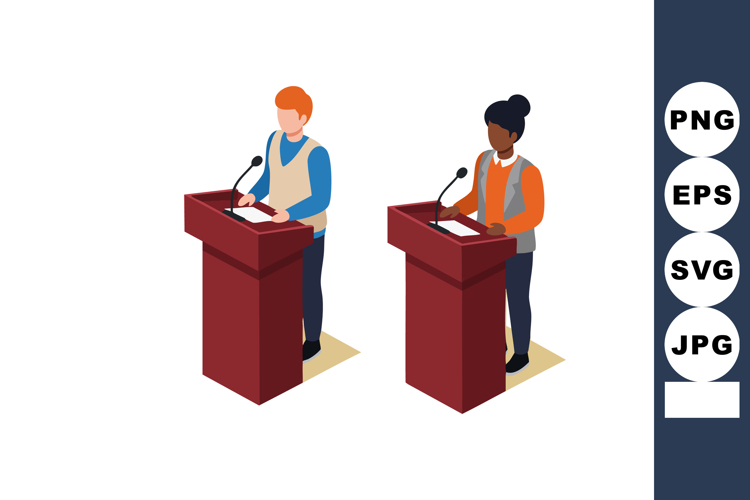 Speaker Clipart Image 13