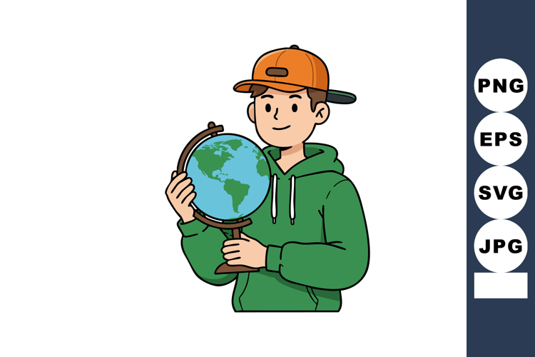 Globe Clipart Image 18