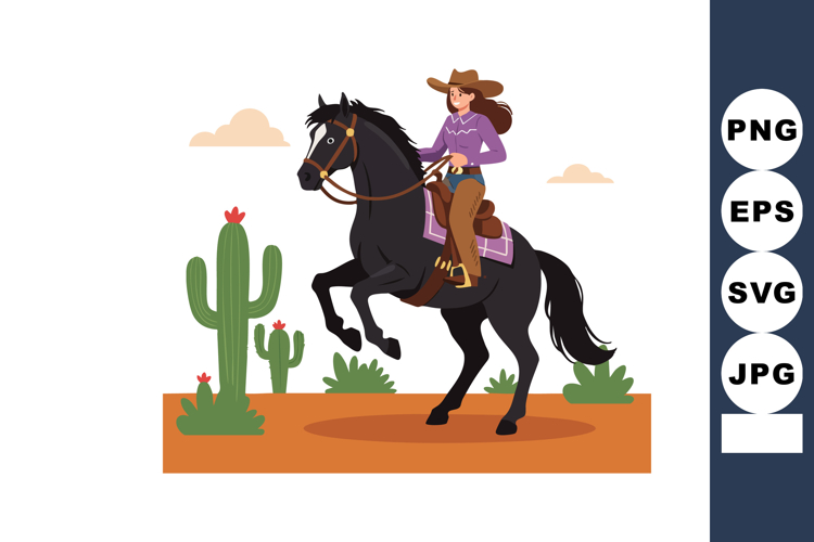 Cowgirl Clipart