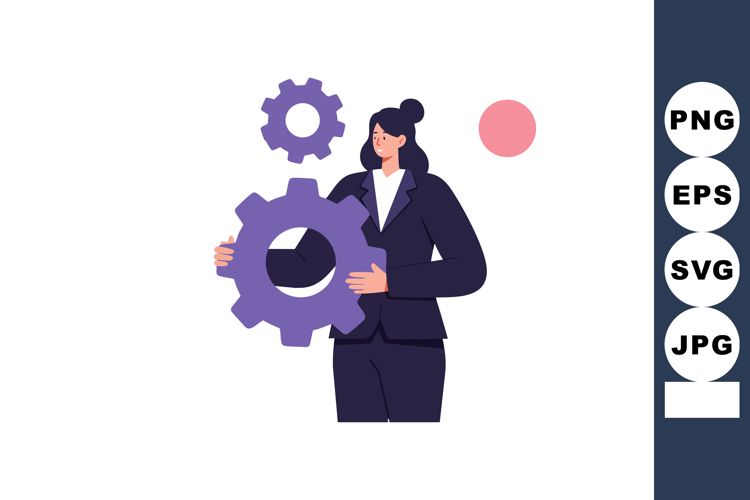 Gears Clipart Image 6