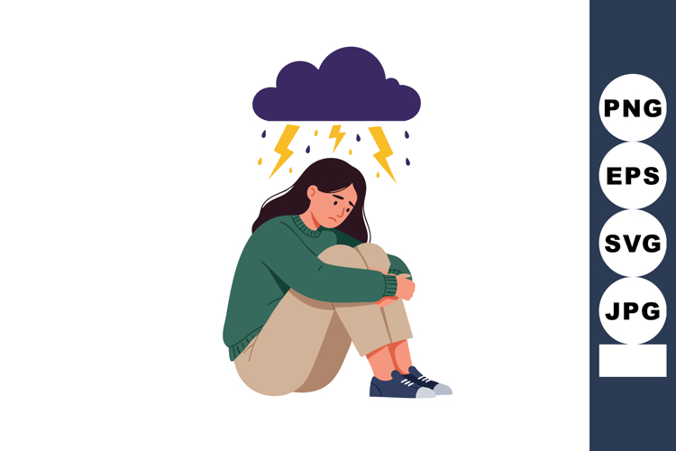 Cloud With Rain Clipart Image 22