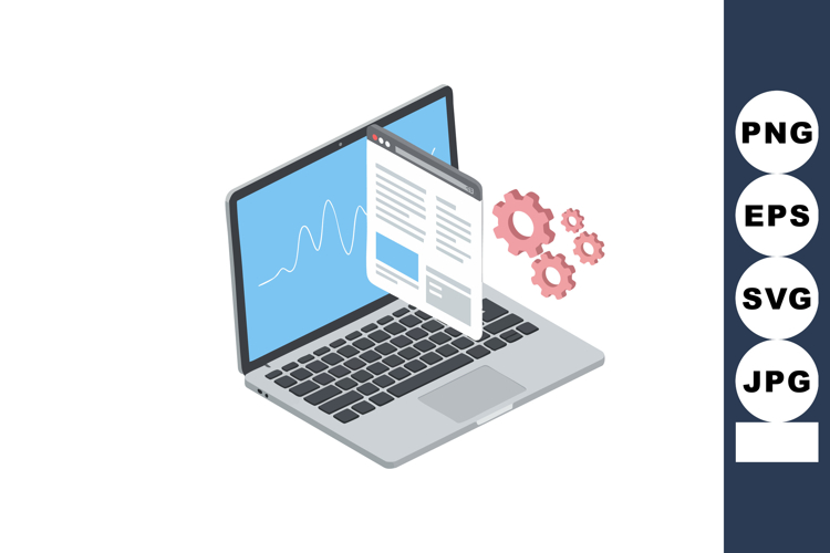 Laptop Clipart Image 19