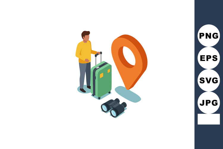 Traveler Clipart Image 2