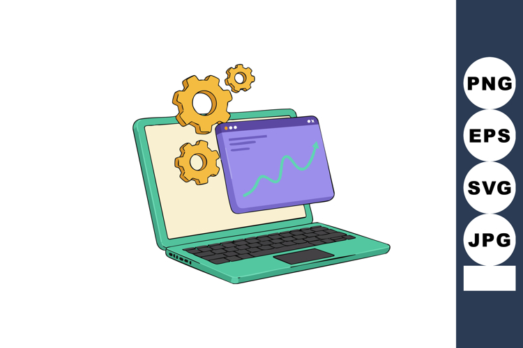 Laptop Clipart Image 18