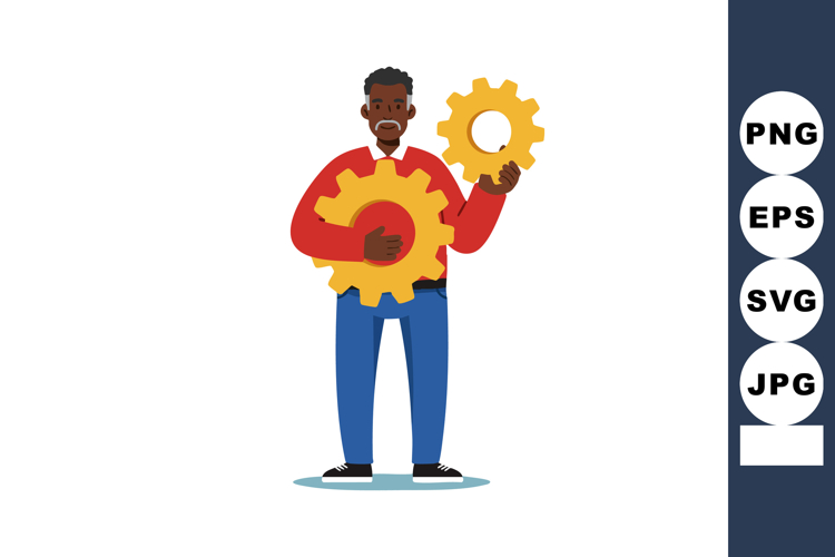Gears Clipart Image 16