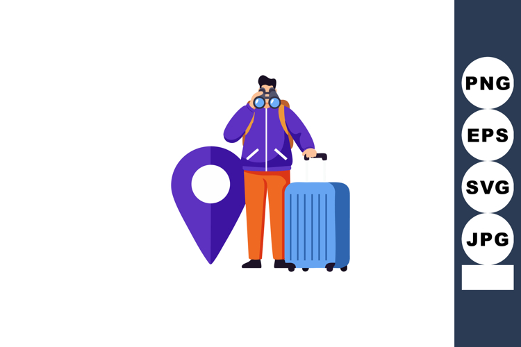 Traveler Clipart