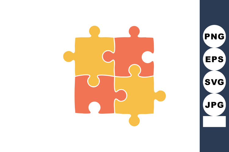 Puzzle Pieces Clipart Image 19