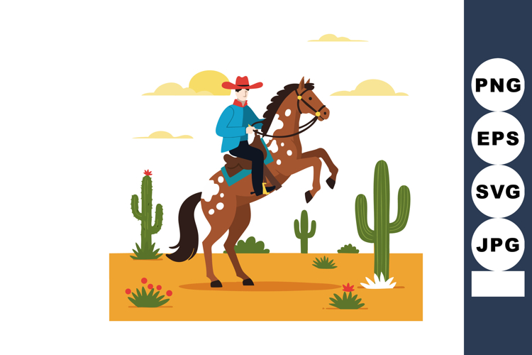 Cowboy Clipart Image 8