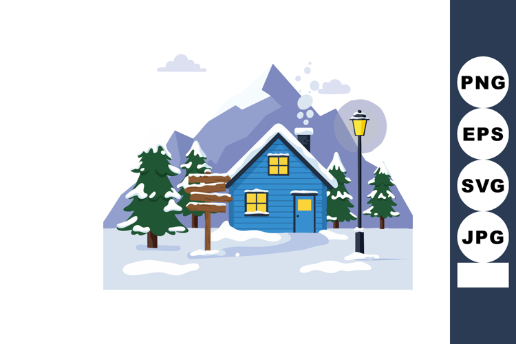 Cabin Clipart Image 6