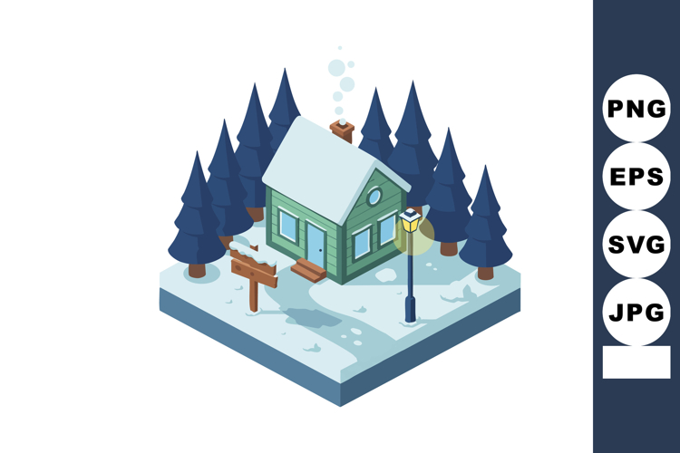 Cabin Clipart Image 5