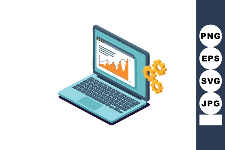 Laptop Clipart Image 16