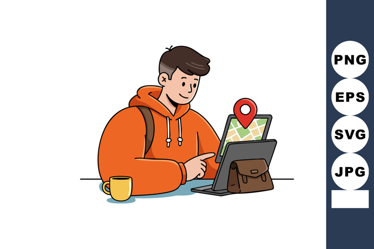 Map Clipart Image 10