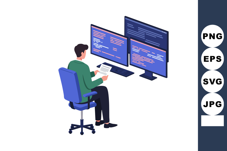 Monitor Clipart Image 12