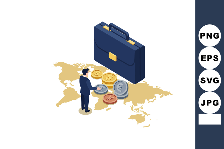 Coins Clipart Image 3