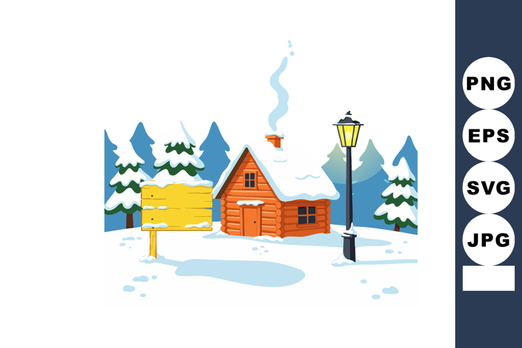 Cabin Clipart Image 3