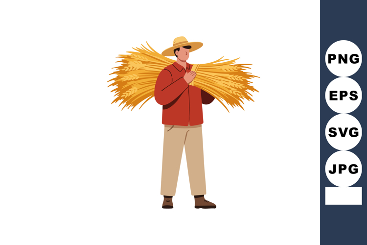 Farmer Clipart Image 10
