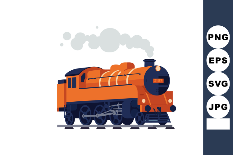 Train Clipart Image 5