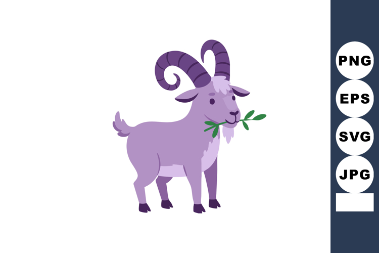 Goat Clipart Image 13