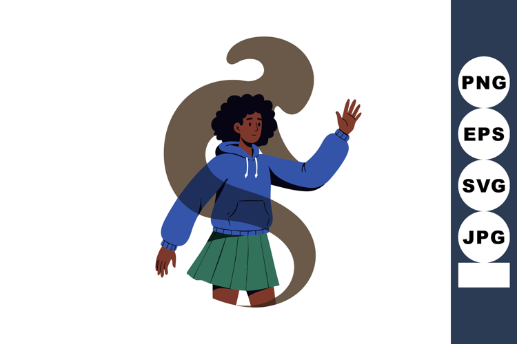 Afro Clipart Image 14
