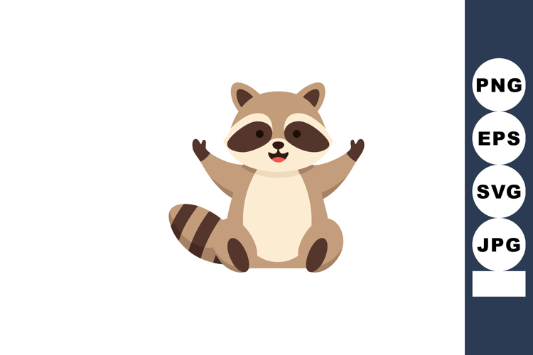 Raccoon Clipart Image 20