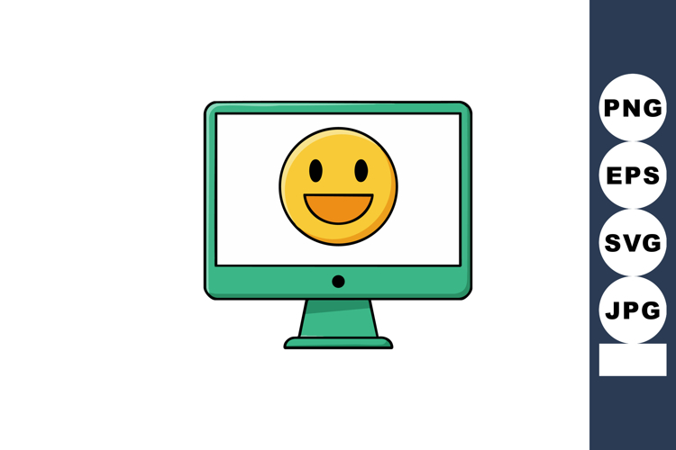 Monitor Clipart Image 4