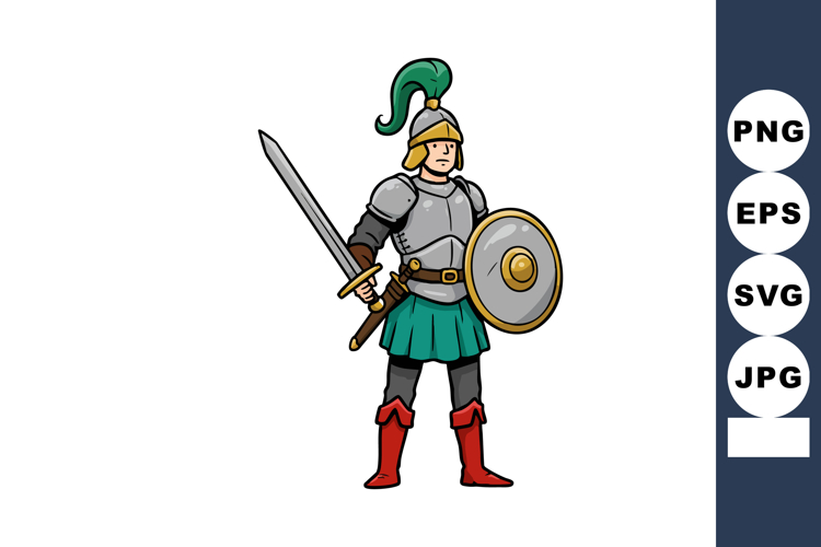 Knight Helmet Clipart Image 19