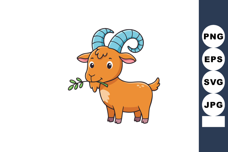 Goat Clipart Image 15