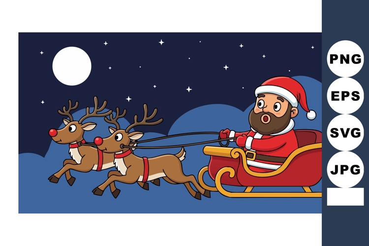 Reindeer Clipart Image 12