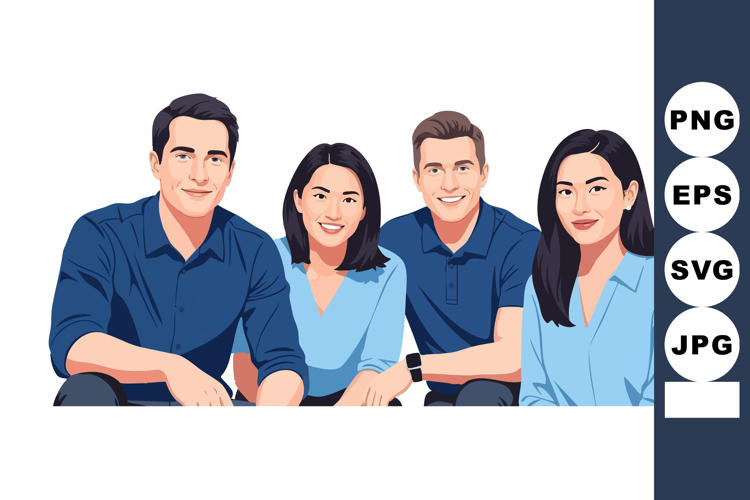 Group Of People Clipart