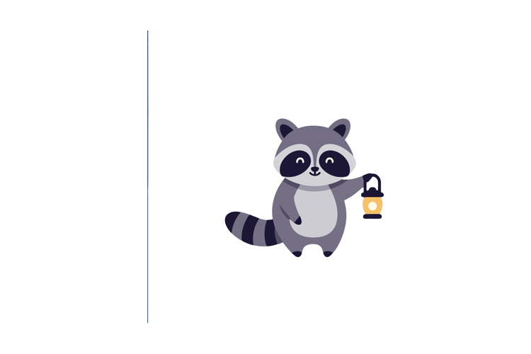Raccoon Illustration Image 3