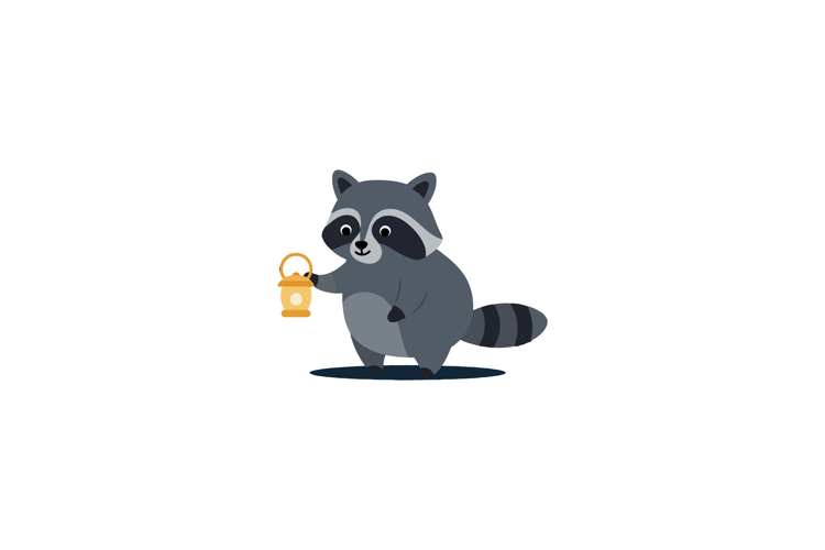 Raccoon Clipart Image 16