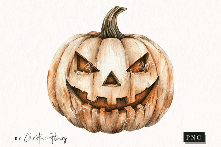 Cozy Halloween Jack O Lantern | Halloween PNG