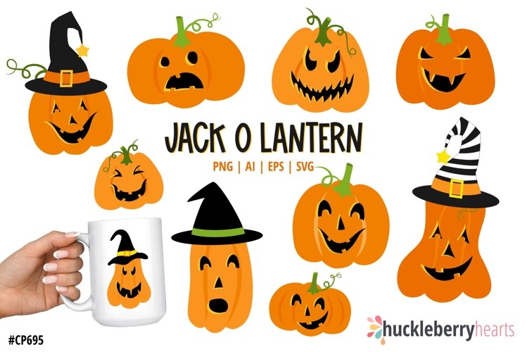 Pumpkin Halloween Clipart Image 18