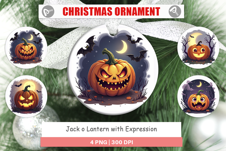 Ornament Halloween Jack Lantern