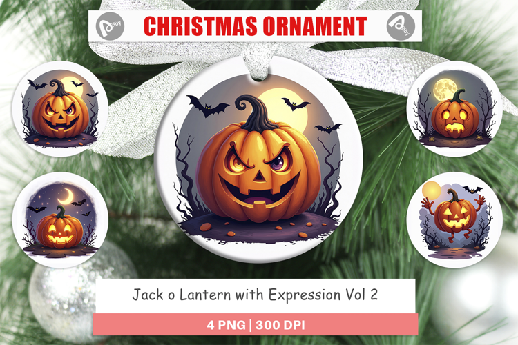 Ornament Halloween Jack Lantern
