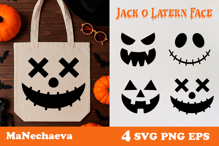 Jack o Lantern SVG | Halloween Pumpkin Design