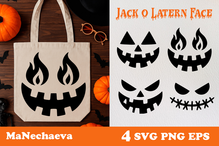 Jack o Lantern SVG | Halloween Pumpkin Design