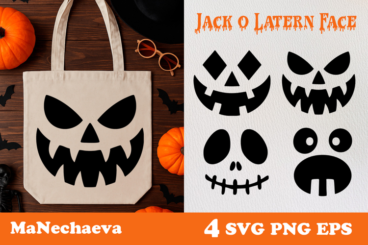 Jack o Lantern SVG | Halloween Pumpkin Design