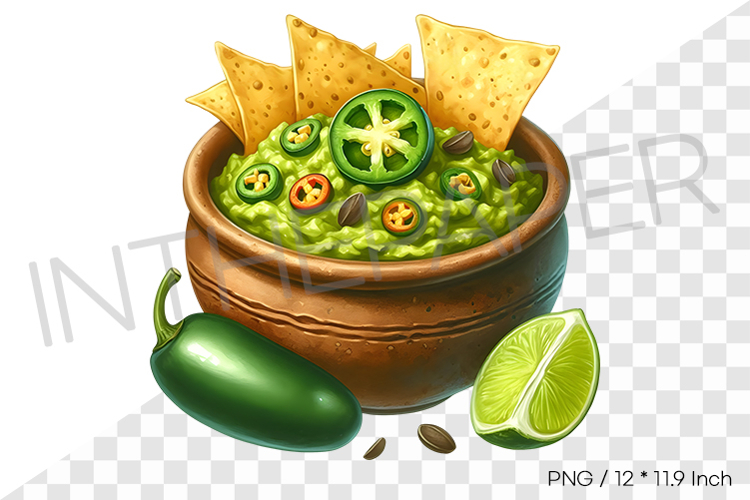 Guacamole Clipart Image 18