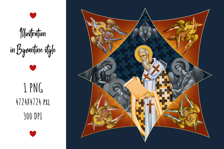 James, Brother of Jesus Greek Illustration
