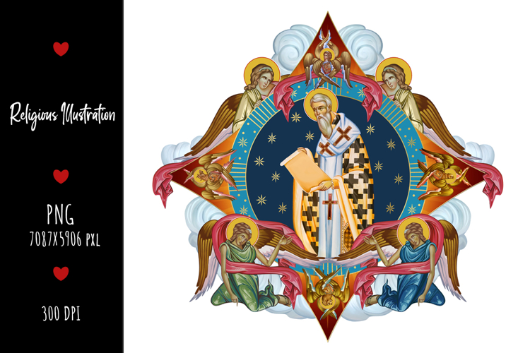 christening, vintage, religious, heaven, communion, faith, sacrament, saviour, epiphany, christian, evangelical, orthodox, greek, art, saint, holy, king, baptism, confirmation, angels, religion, sky, illustration, god, blessing, byzantine