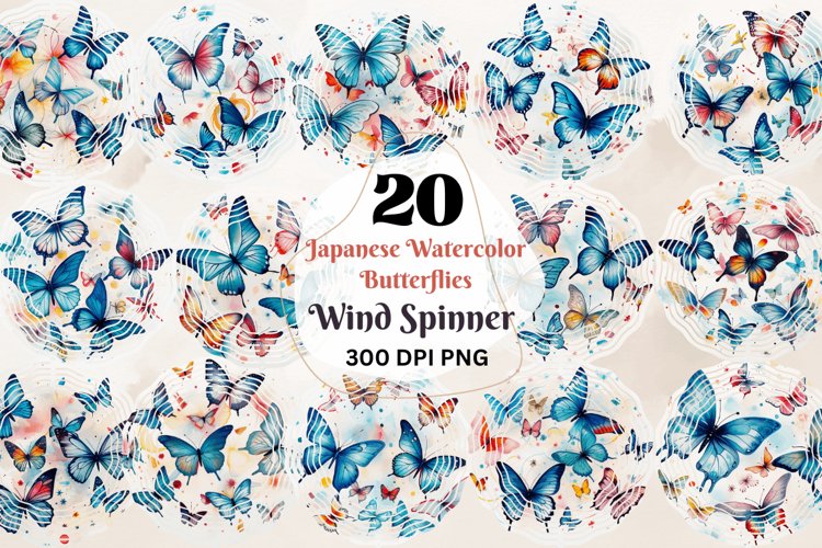 Watercolor Butterfly Clipart Image 22