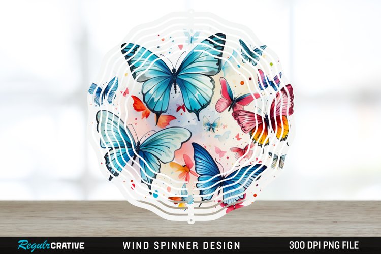 Watercolor Butterfly Clipart Image 7